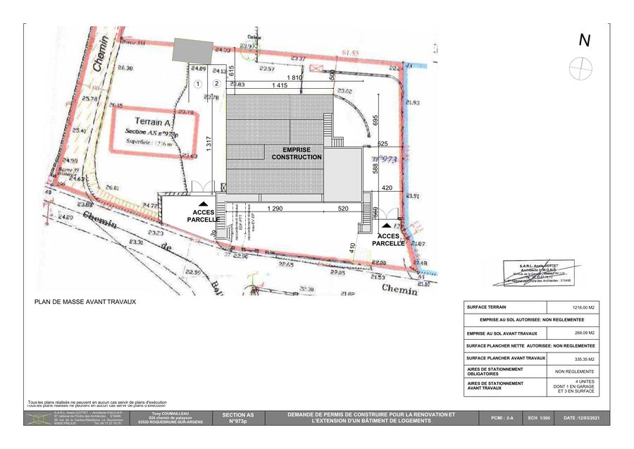 Plan de Masse